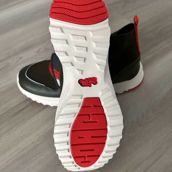 Coach Green and Red Sneakers - Picture 6 of 9